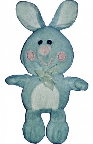 Identifying a Plush Bunny - blue plush bunny