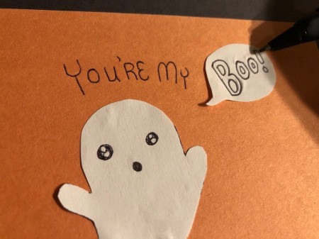 You're My Boo Card - add text