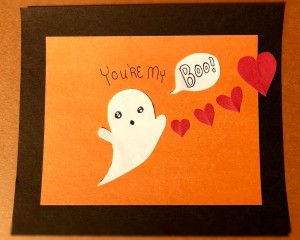 You're My Boo Card - finished card