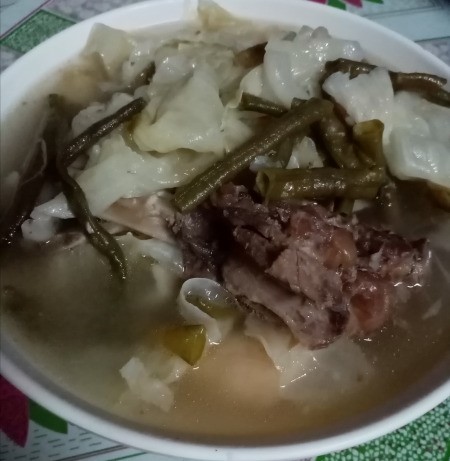 Beef Spareribs Soup in bowl