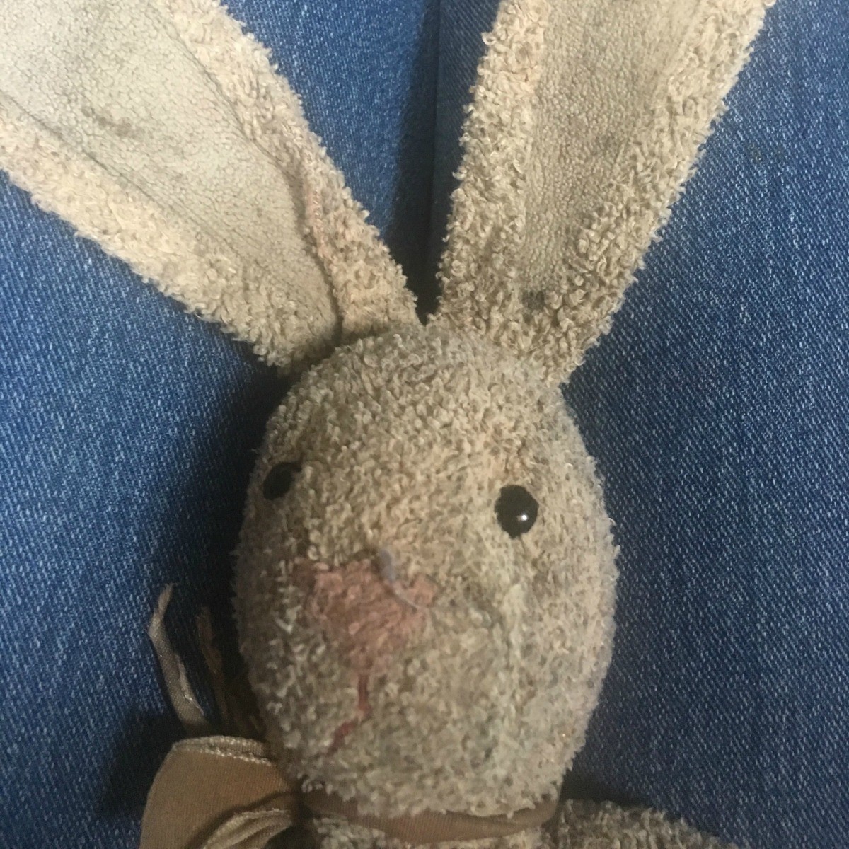 homemade stuffed bunny