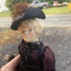 Identifying a Porcelain Doll - Victorian dressed doll, head and upper body