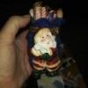 Value of a Cardinal Inc. Santa Trinket Box - hand holding colorful Santa trinket box