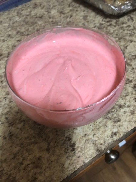 pink mixed Dip