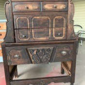 Identifying Antique Furniture - multi-drawer cabinet