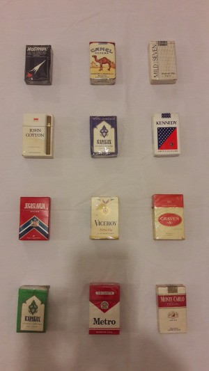 Value of Old Packages of Cigarettes