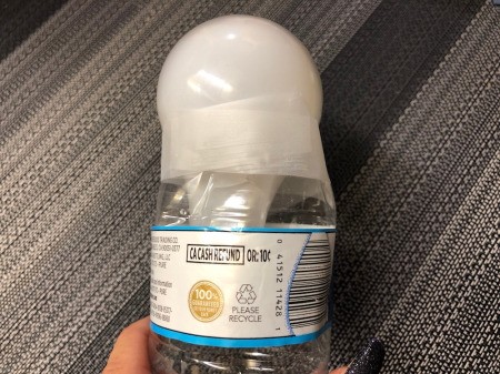 Floating Fabric Ghost - tape the light bulb inside