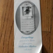 Value of  Ashton Drake 1995 Calendar Babies Collection - paper tag