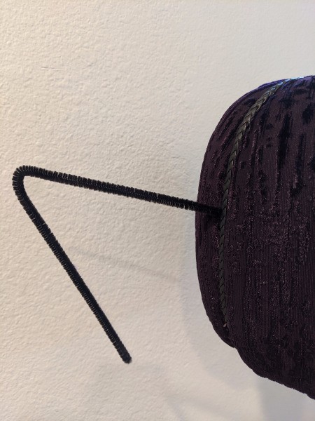 Witch Spider Pumpkin Home Decor - poke into a foam pumpkin or glue in place if another type used