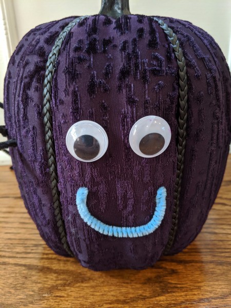 Witch Spider Pumpkin Home Decor - mouth stuck on