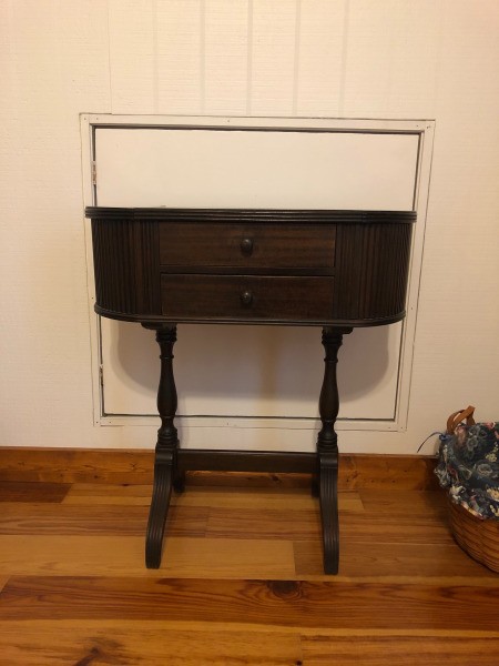 Identifying an Old Sewing Cabinet