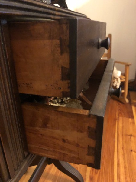 Identifying an Old Sewing Cabinet