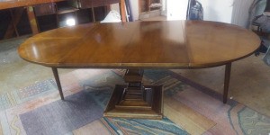 Value of an Antique Table - table with leaves extended
