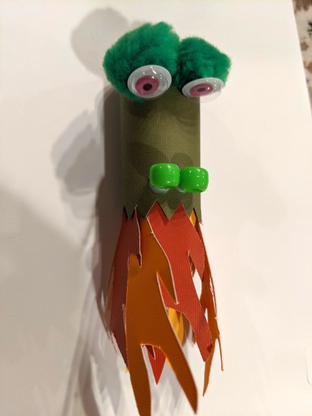 Dragon Pumpkin Decoration  - head finished