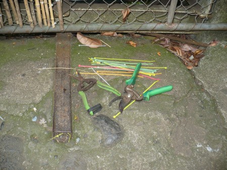 Bamboo Garden Gate - tools