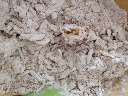 mixed Apples & dry ingredients