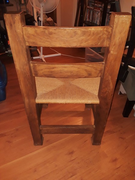 Identifying a Vintage Chair - back