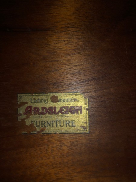 Value of an Ardsleigh Buffet and China Closet