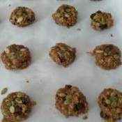 baked Chocolate Pumpkin Cookies