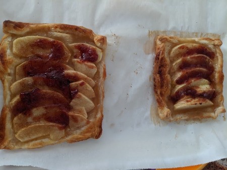 baked Apple Strawberry Tart