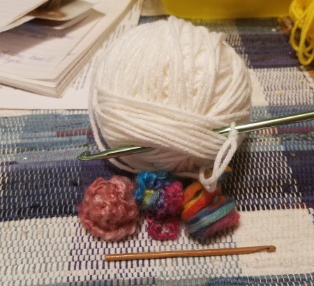 Mini Yarn Bag - supplies