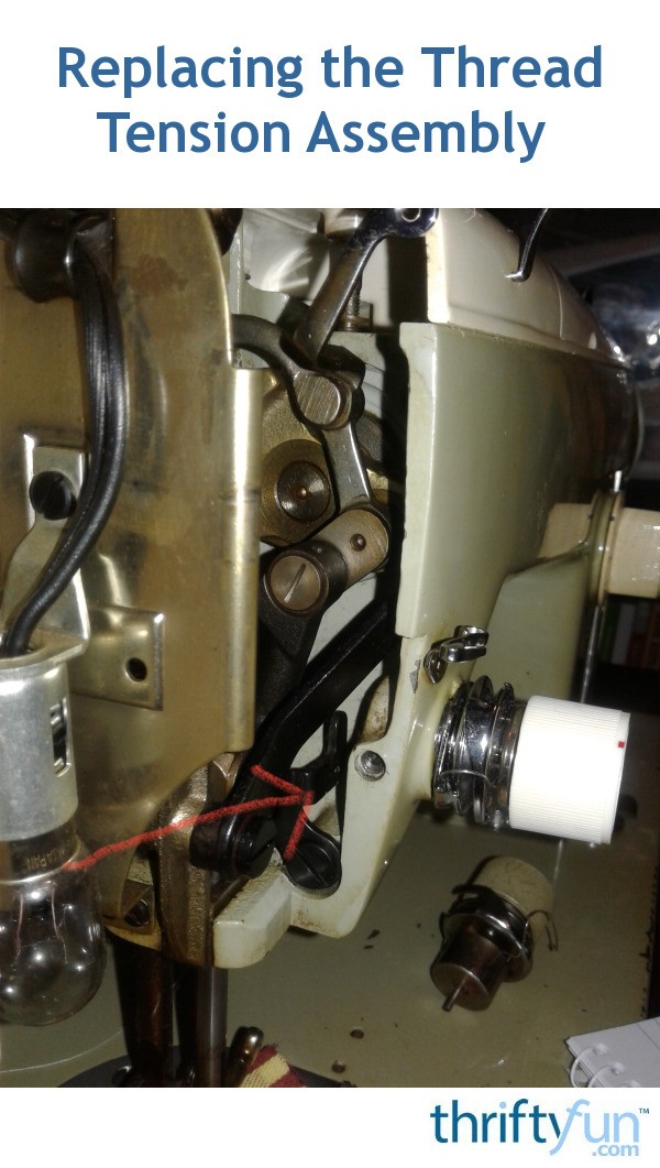 Replacing the Thread Tension Assembly on My Old Kenmore 158? ThriftyFun