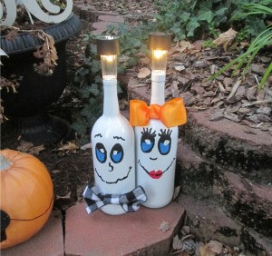Mr & Mrs. Boo Outdoor Lighting Decor
