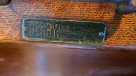 Value of an Old Desk from the Derby Desk Company