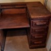 Value of an Old Desk from the Derby Desk Company - drop down writing and work surface plus 4 drawers