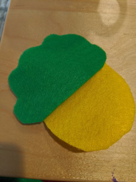 Halloween Taco Accessories for Adults - cut a larger then shell cloud shape for lettuce