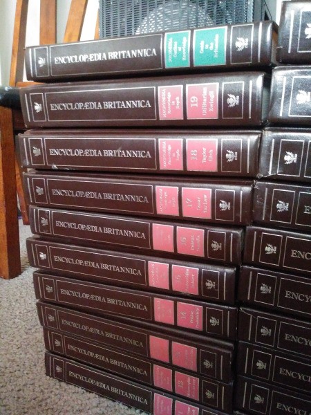 Value of the Imperial Edition of the Encyclopedia Britannica