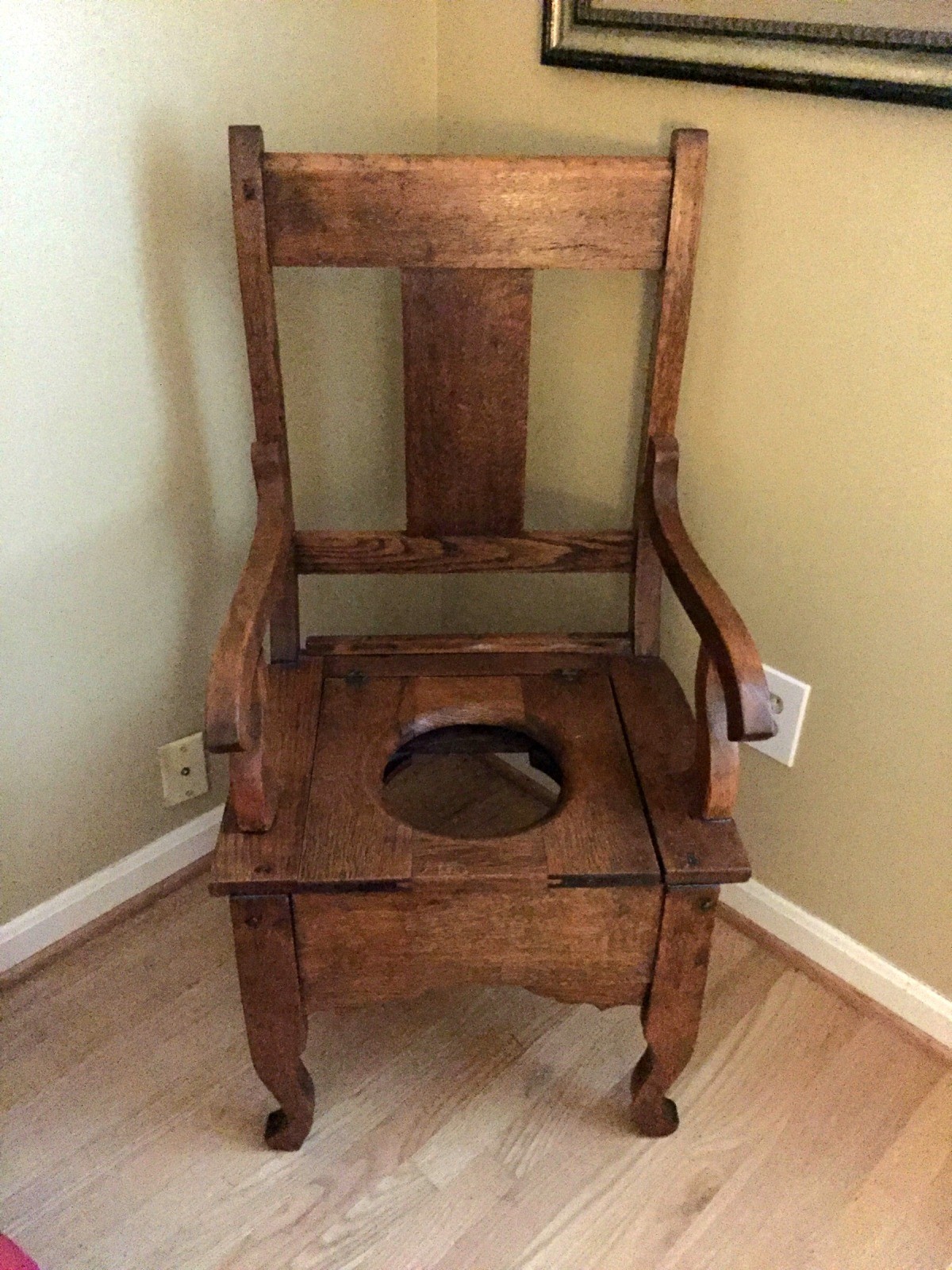 Value of an Antique Potty Chair? (Commode) | ThriftyFun