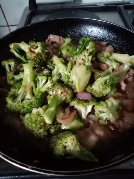 Broccoli added to Pork