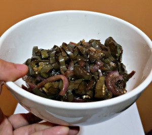 Soy Sauce Eggplant in bowl