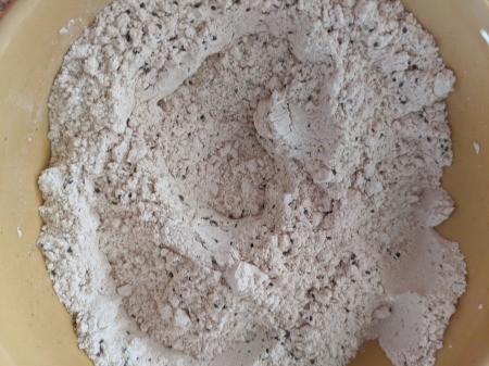 mixed dry ingredients