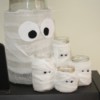 Jar Mummy Halloween Decoration