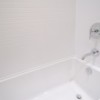 White built in Bath tub