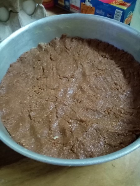 Graham Crust in baking dish