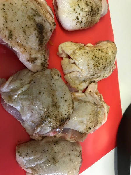 seasoning chicken Chicken