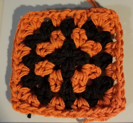 Recovering an Old Hassock - a more open pattern