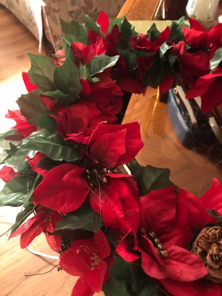 Poinsettia Wreath