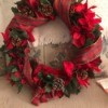 Poinsettia Wreath