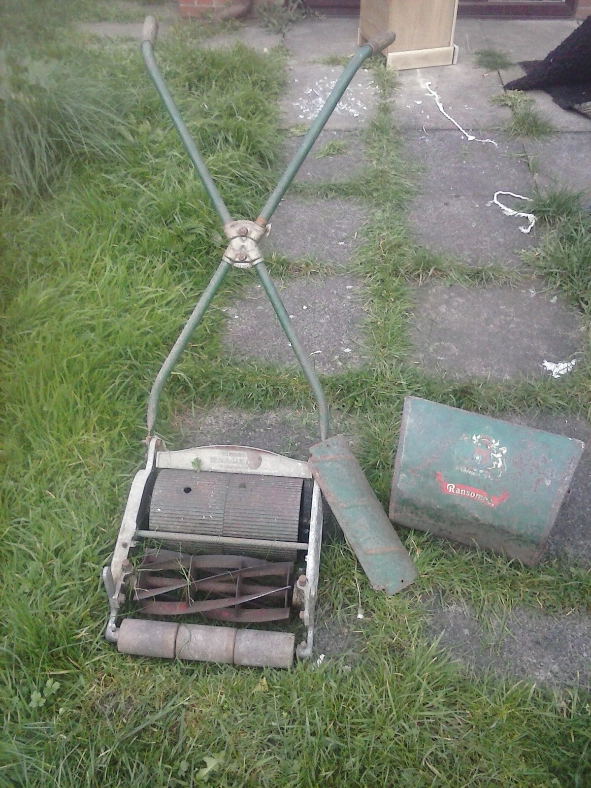 Value of a Ransones Antique Reel Lawn Mower?