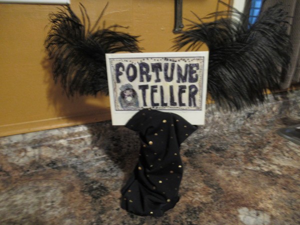 Fortune Teller Costume - sign