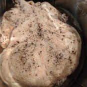 Whole uncooked Chicken  in the Instant Pot
