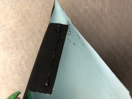 Mini Witch Hat Headband - roll the cone and glue the tab to hold it together