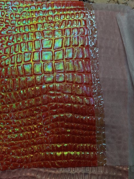 Boy's Dragon Halloween Costume - scale fabric