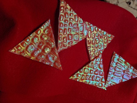 Boy's Dragon Halloween Costume - 5 completed scale fabric spikes