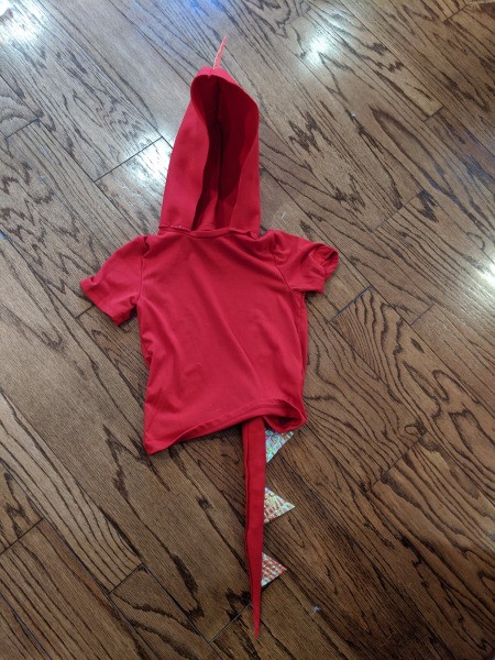 Boy's Dragon Halloween Costume - from the front