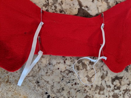 Boy's Dragon Halloween Costume - elastic safety pinned to wings